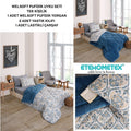 ETE HOMETEX TEK KİŞİLİK WELSOFT UYKU SETİ AKSU İNDİGO 8696474231996