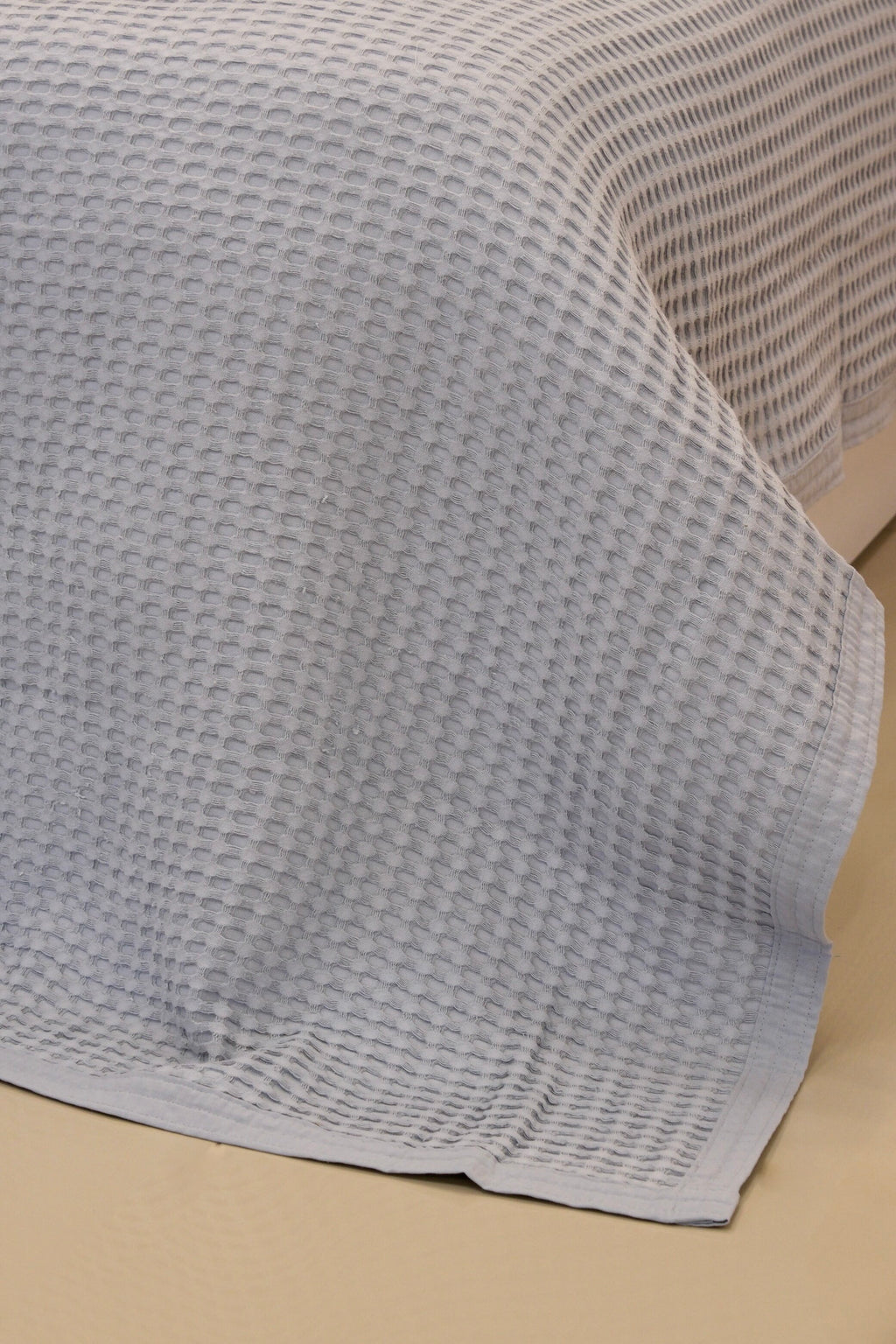 ETEHOMETEX HAVUZLU PİKE TEK KİŞİLİK 160X240CM GRİ 8696474232082