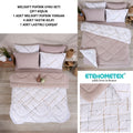 ETE HOMETEX ÇİFT KİŞİLİK WELSOFT UYKU SETİ YANSIMA BEJ 8696474231991
